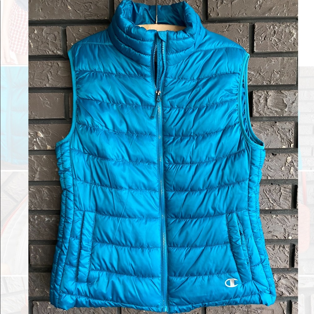 NEW Champion Puffer Vest Sz Lrg